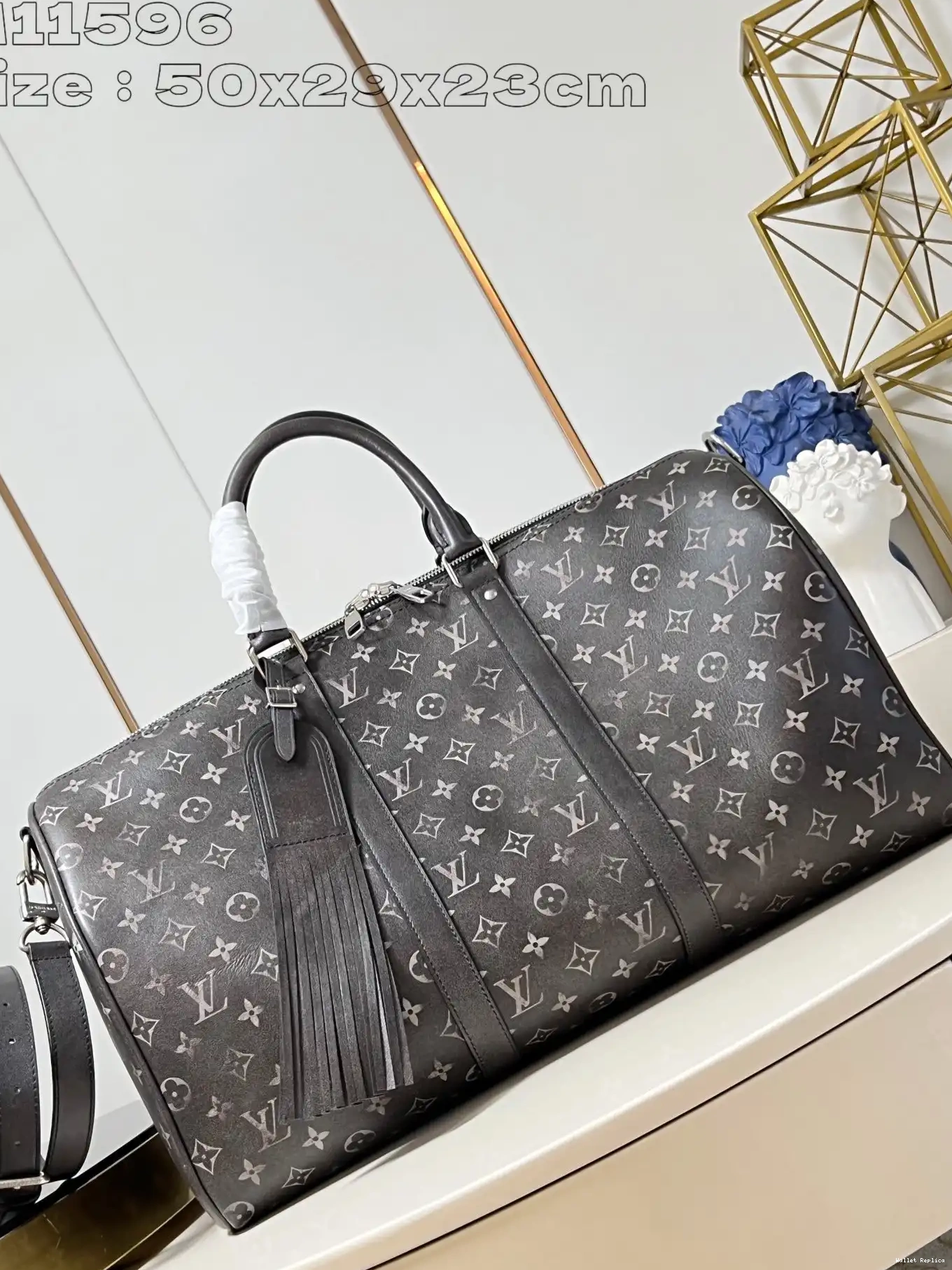 Affordable 50 LOUIS KEEPALL BANDOULIÈRE VUITTON 0524
